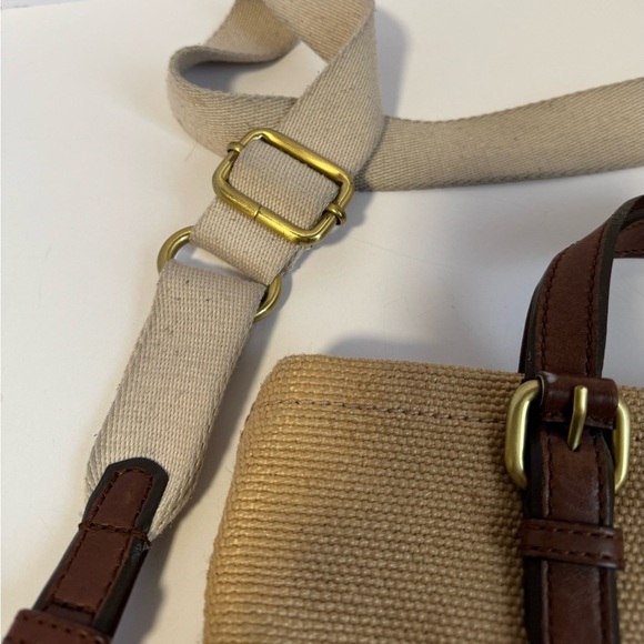 Fossil Womens Explorer Fold Over Bag - Picture 12 of 13